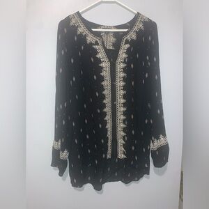Lucky brand blouse size large